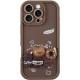 Чохол TPU Toys Case для Apple iPhone 16 Pro (6.3") Brown / Sweet