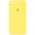 Чохол Silicone Case Square Full Camera Protective (AA) для Apple iPhone 7 plus / 8 plus (5.5") Жовтий / Yellow