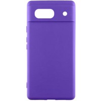 Чохол Silicone Cover Lakshmi Full Camera (AAA) для Google Pixel 7a Фіолетовий / Amethyst