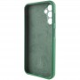 Чохол Silicone Cover Lakshmi Full Camera (AAA) для Samsung Galaxy M35 5G Зелений / Cyprus Green