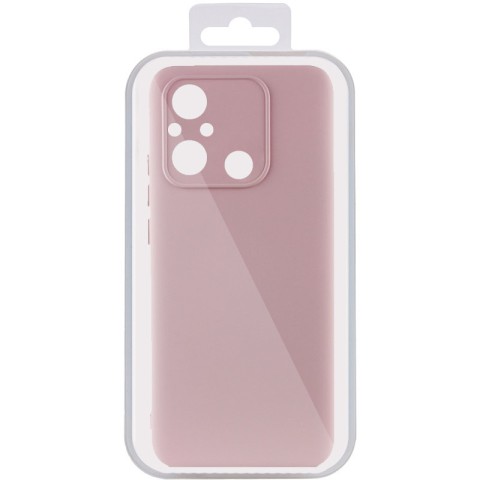 Чохол Silicone Cover Lakshmi Full Camera (AA) для Xiaomi Redmi 12C / Poco C55 Рожевий / Pink Sand