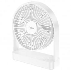Настільний вентилятор Hoco HX65 ultra-thin desktop fan 2000 mAh White