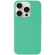 Чохол Silicone Case Full Protective (AA) NO LOGO для Apple iPhone 13 Pro Max (6.7") Зелений / Spearmint