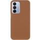 Шкіряний чохол Leather Case Metal Buttons для Samsung Galaxy A25 5G Brown