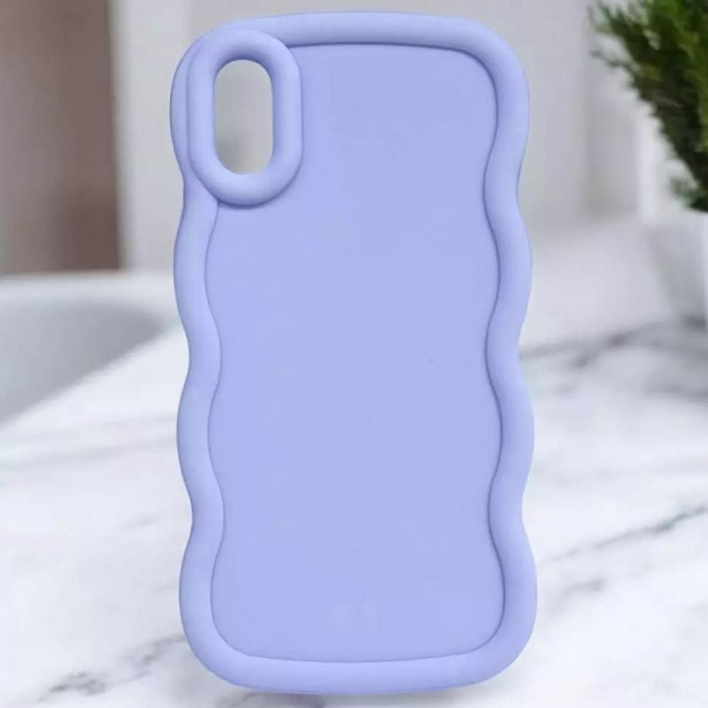 Чохол TPU Ripple для Apple iPhone X / XS (5.8") Lilac Blue