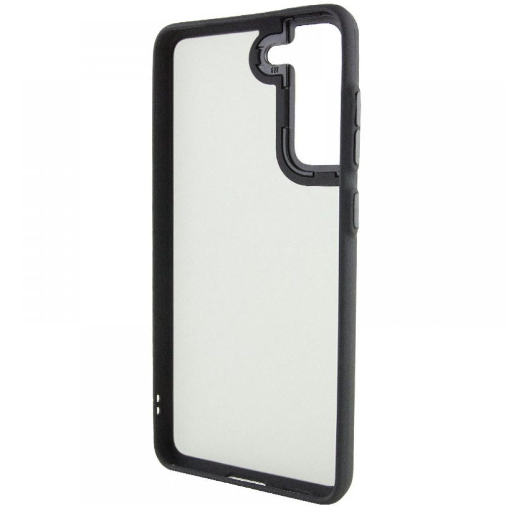 Чохол TPU+PC Lyon Frosted для Samsung Galaxy S22 Black