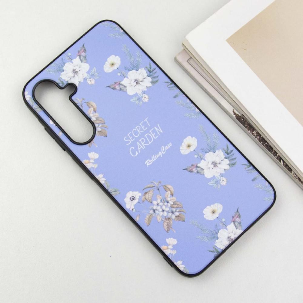 TPU+PC чохол Secret Garden для Samsung Galaxy A25 5G Lilac
