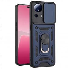 Чохол Ummi Camshield Serge Ring для Xiaomi 13 Lite Синій