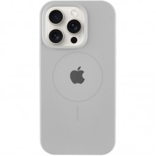 Чохол Silicone Case Full Protective (AA) with MagSafe для Apple iPhone 12 Pro Max (6.7") Сірий / Light Grey