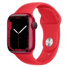 Ремінець Hoco WA01 Flexible series Apple watch (42/44/45/49mm) Red
