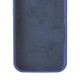 Чохол Silicone Case Full Camera Protective (AA) для Apple iPhone 16e (6.1") Синій / Deep navy