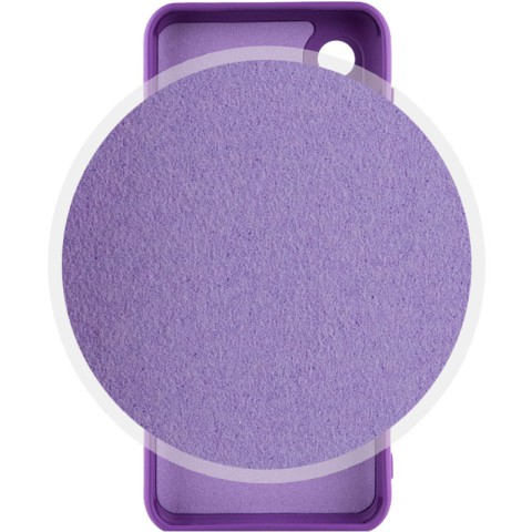 Чохол Silicone Cover Lakshmi Full Camera (A) для Samsung Galaxy A03 Core Фіолетовий / Purple