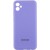 Чохол Silicone Cover Lakshmi Full Camera (AA) with logo для Samsung Galaxy A05 Бузковий / Dasheen