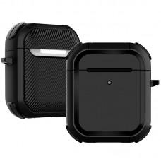 Футляр протиударний Black ed. для навушників Airpods 1/2 Black
