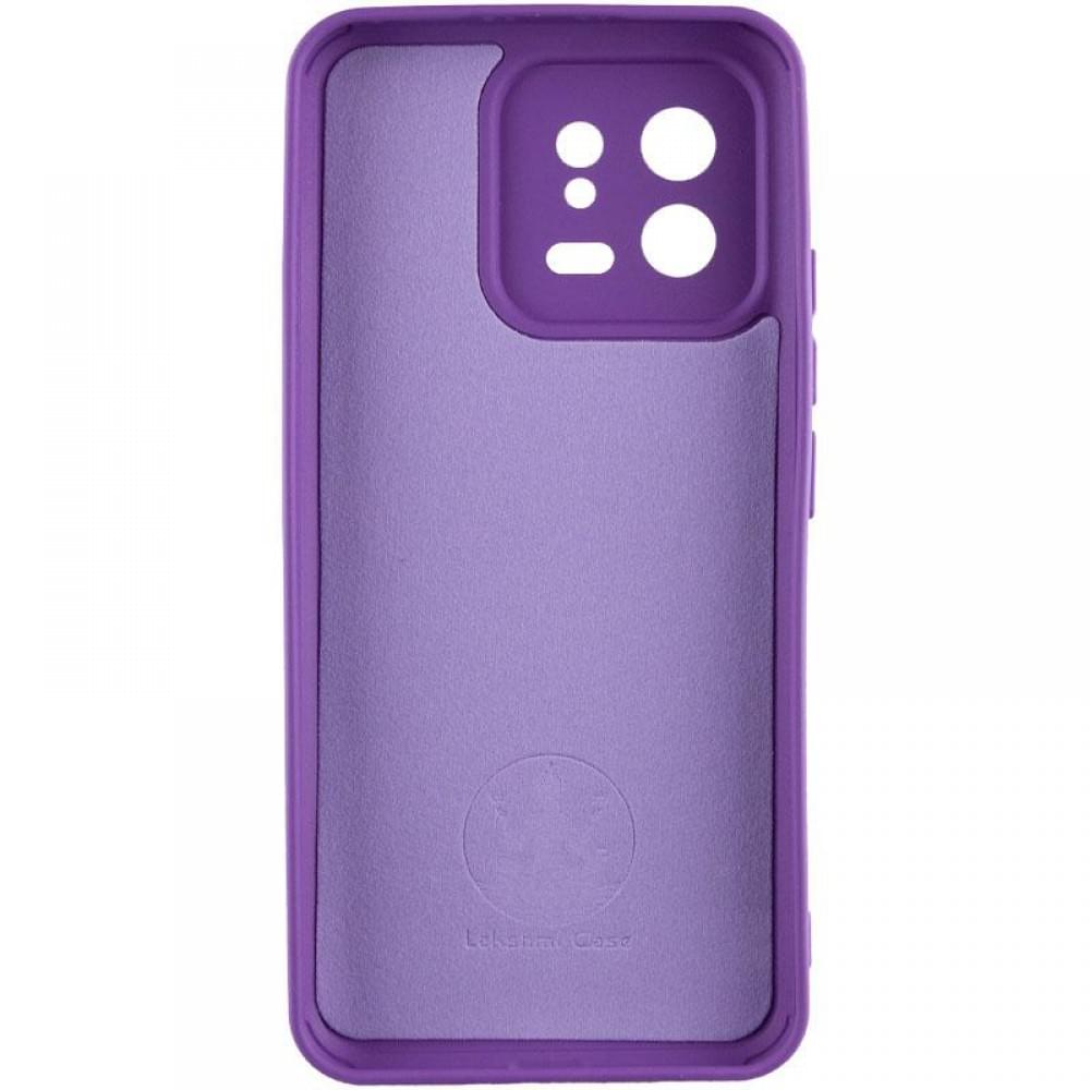 Чохол TPU GETMAN Liquid Silk Full Camera для Xiaomi 13 Pro Фіолетовий / Purple