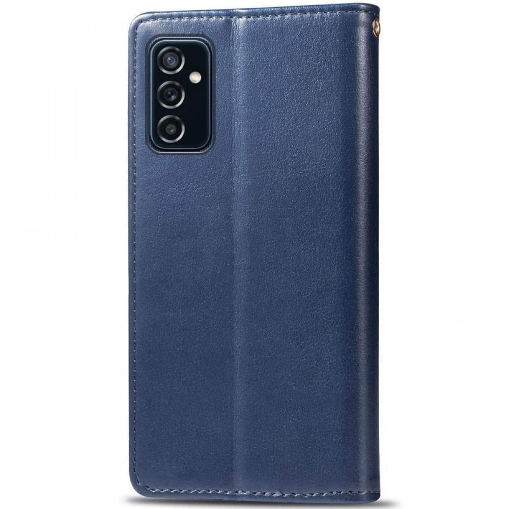 Шкіряний чохол-книжка GETMAN Gallant (PU) для Samsung Galaxy A15 4G/5G / M15 5G Синій