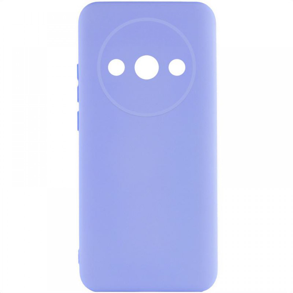 Чохол Silicone Cover Ummi Lakshmi Full Camera (AA) для Xiaomi Redmi A3 Бузковий / Dasheen