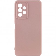 Чохол Silicone Cover Lakshmi Full Camera (A) для Samsung Galaxy A13 4G Рожевий / Pink Sand