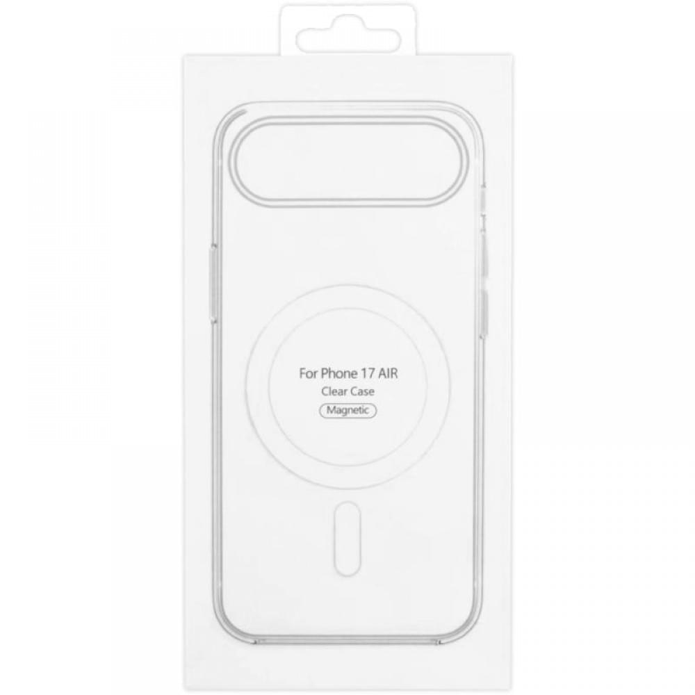 Чохол TPU Clear Case with MagSafe для Apple iPhone 17 Air (6.5") Clear