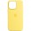 Чохол Silicone case (AAA) full with Magsafe для Apple iPhone 13 Pro (6.1") Жовтий / Lemon Zest