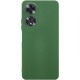 Чохол TPU GETMAN Liquid Silk Full Camera для Oppo A60 4G Зелений / Dark green