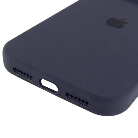 Чохол Silicone Case Full Protective (AA) для Apple iPhone 17 Pro (6.3") Темно-синій / Midnight blue