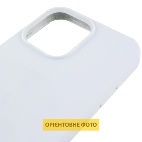 Чохол Silicone Case (AA) Logo with MagSafe для Apple iPhone 17 Air (6.5") Білий / White