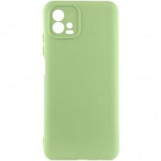 Чохол TPU GETMAN Liquid Silk Full Camera для Motorola Moto G72 Зелений / Pistachio