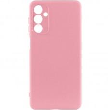 Чохол TPU GETMAN Liquid Silk Full Camera для Samsung Galaxy M34 5G Рожевий / Pink