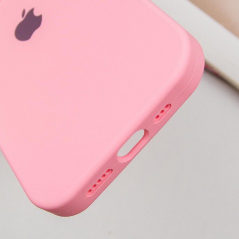 Чохол Silicone Case Full Protective (AA) для Apple iPhone 16 Pro Max (6.9") Рожевий / Light pink