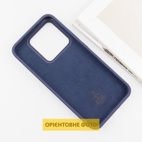 Чохол Silicone Cover Lakshmi (AAA) для Xiaomi Poco X6 / Note 13 Pro 5G Темно-синій / Midnight blue