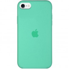 Чохол Silicone Case Full Protective (AA) для Apple iPhone SE (2020) Зелений / Spearmint