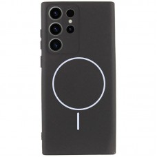 Чохол Silicone Cover Lakshmi Full Camera (AA) with MagFit для Samsung Galaxy S25 Ultra Чорний / Black