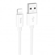 Дата кабель Hoco X87 Magic silicone USB to Lightning (1m) White