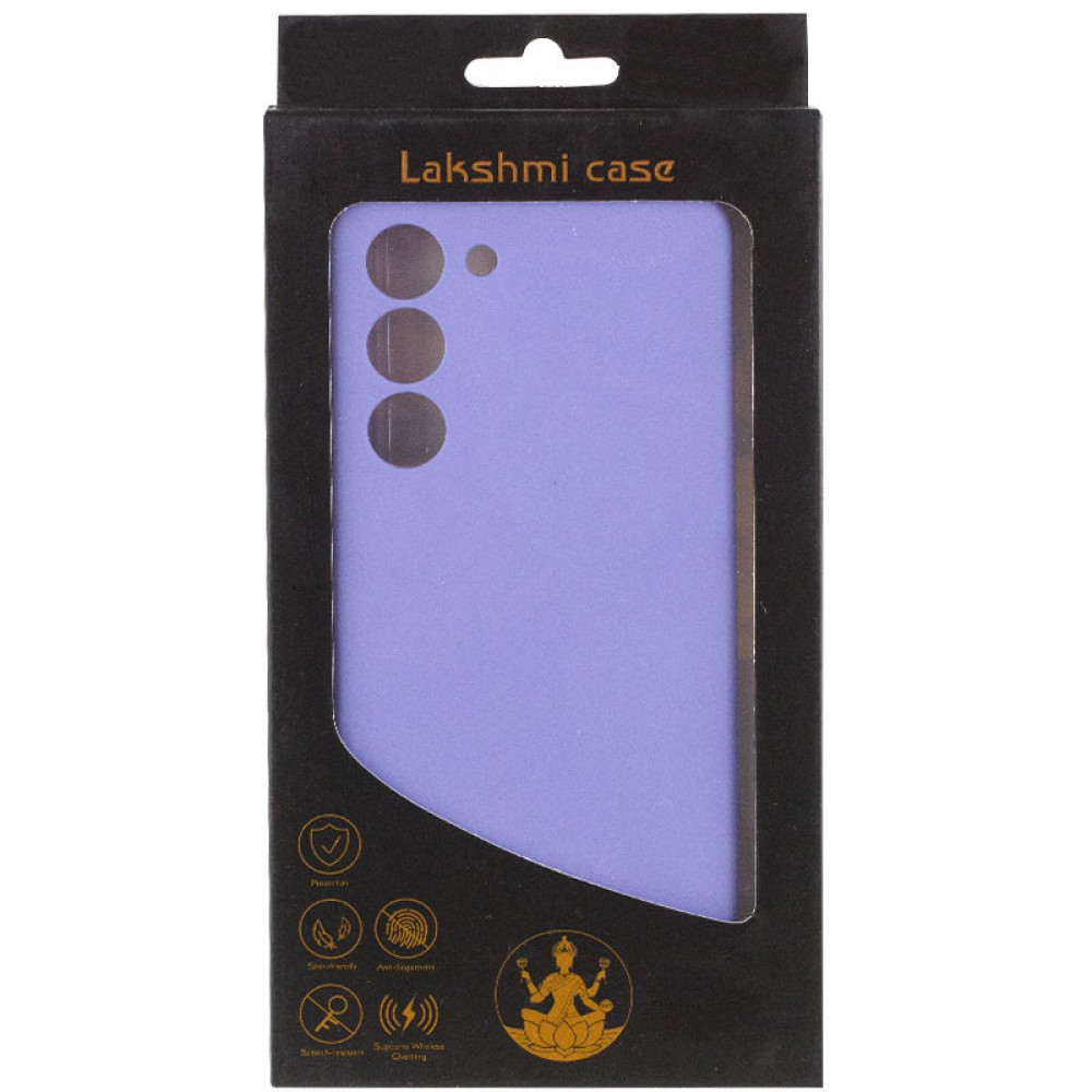 Чохол Silicone Cover Lakshmi Full Camera (AAA) для Samsung Galaxy S23 Бузковий / Dasheen