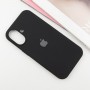 Чохол Silicone Case Full Protective (AA) для Apple iPhone 16 (6.1") Чорний / Black