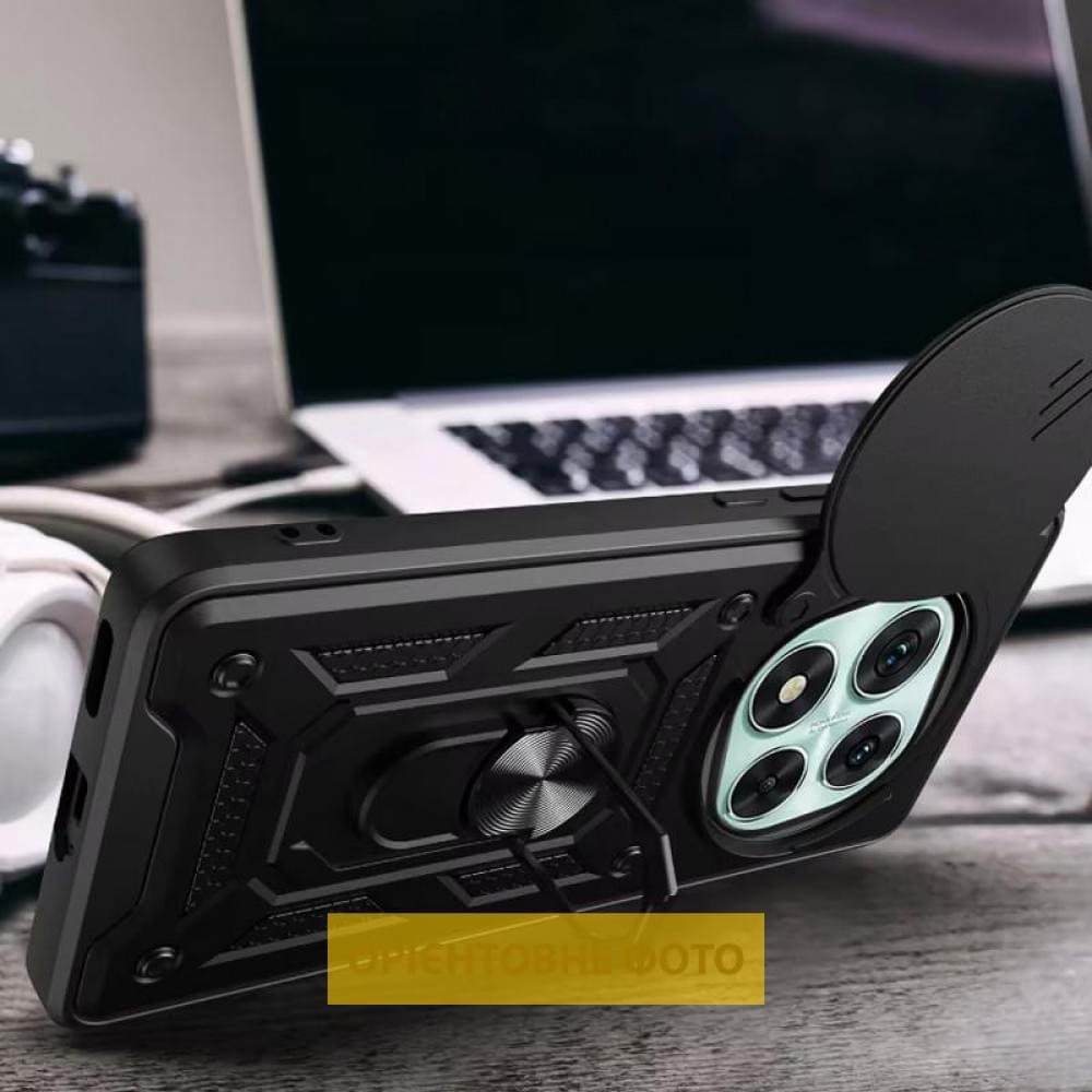 Чохол Ummi Camshield Serge Ring для Xiaomi Redmi 15C (EU) / Poco C85 (EU) Чорний