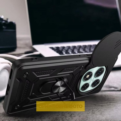 Чохол Ummi Camshield Serge Ring для Xiaomi Redmi 15C (EU) / Poco C85 (EU) Чорний / Black