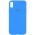 Чохол Silicone Case Full Protective (AA) для Apple iPhone X (5.8") / XS (5.8") Блакитний / Blue