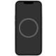 Чохол Silicone case (AAA) with Magsafe and Animation (button) для Apple iPhone 16 Pro (6.3") Black