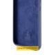 Чохол Silicone Cover Lakshmi Full Camera (AAA) для Motorola Moto G75 5G Темно-синій / Midnight blue