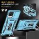 Ударостійкий чохол Camshield Army Ring для Samsung Galaxy M53 5G Блакитний / Light Blue