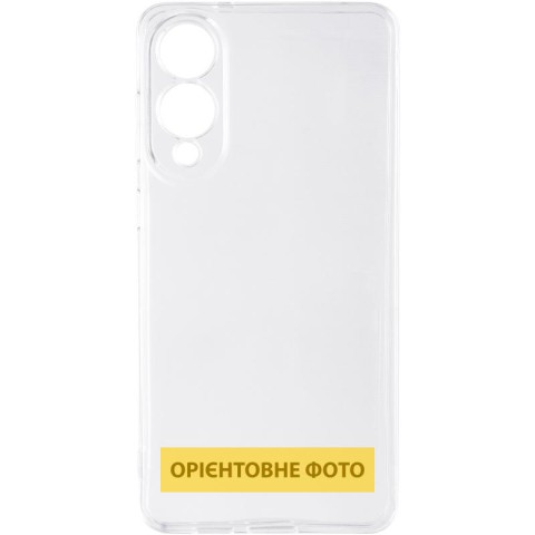 TPU чохол Epic Transparent 1,5mm Full Camera для Samsung Galaxy S25 Edge Безбарвний (прозорий)