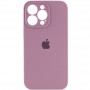 Чохол Silicone Case Full Camera Protective (AA) для Apple iPhone 13 Pro (6.1") Ліловий / Lilac Pride / PVH