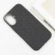 Шкіряний чохол Carved with MagSafe для Apple iPhone 16 (6.1") Black