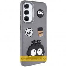 Чохол TPU Leather Toys для Motorola Moto G15 4G Monster / Grey