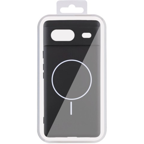 Чохол Silicone Cover Lakshmi Full Camera (AA) with MagFit для Google Pixel 8 Чорний / Black