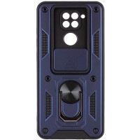 Чохол Ummi Camshield Serge Ring для Xiaomi Redmi Note 9 / Redmi 10X Синій