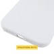 Чохол Silicone Case (AA) Logo with MagSafe для Apple iPhone 17 Air (6.5") Білий / White