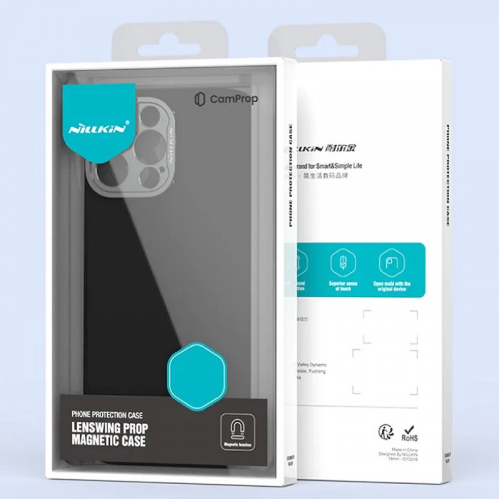 Чехол Silicone Nillkin LensWing Prop Magnetic для Apple iPhone 16 Pro (6.3")